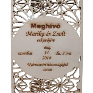 Esküvői Meghívó #3