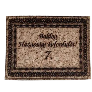 Boldog Házassági Évfordulót Üveg Címke #2
