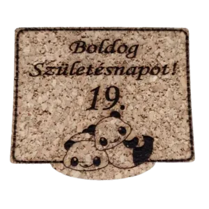 Boldog Születésnapot Üveg Címke #4